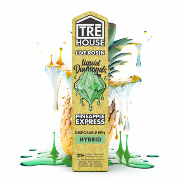 TRE House Live Rosin Liquid Diamond Descartável | 2g