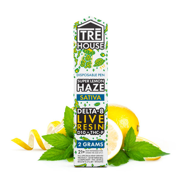 TRE House Live Resin Delta 8 Descartável + D10 & THC-P | 2g
